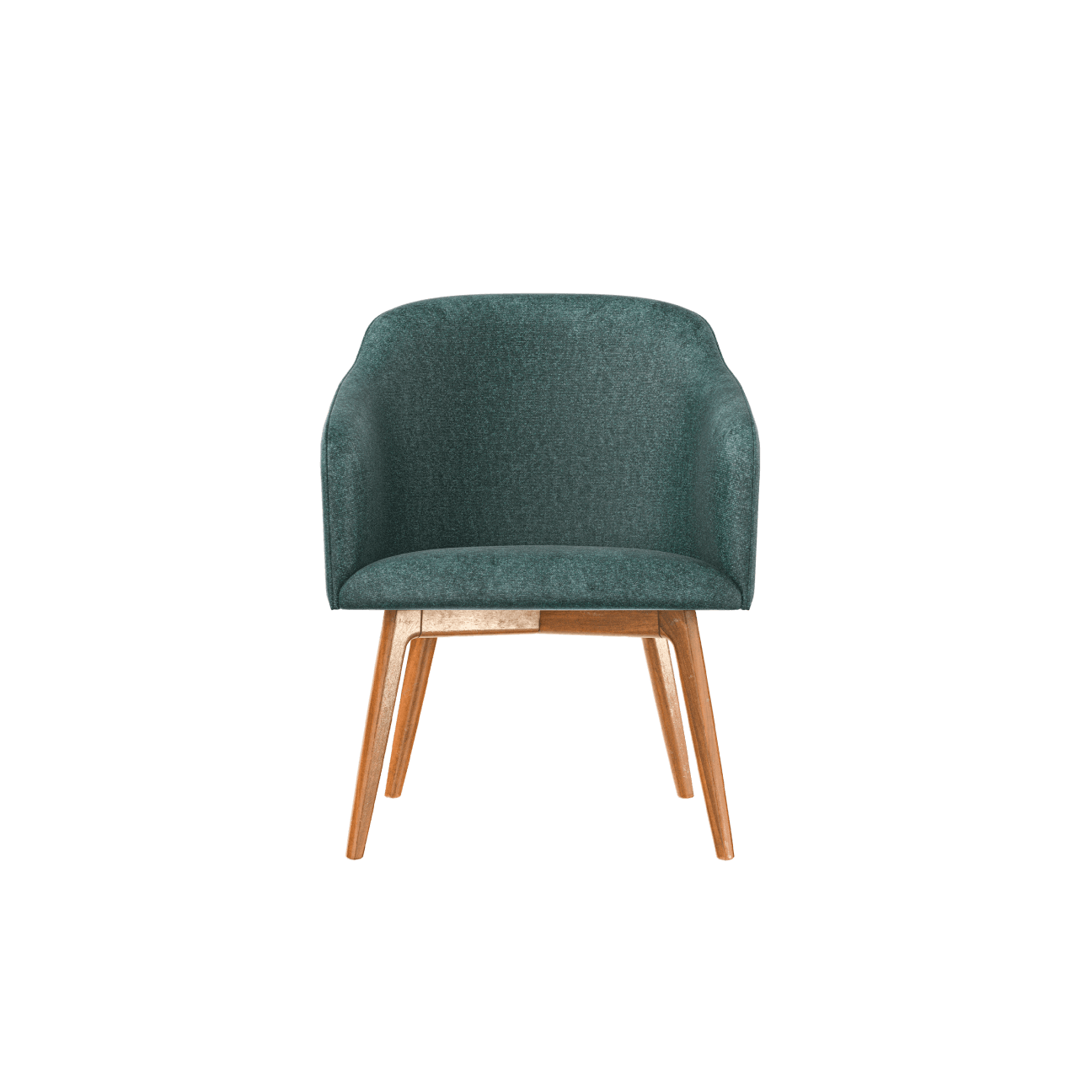 Scandinavian green chair